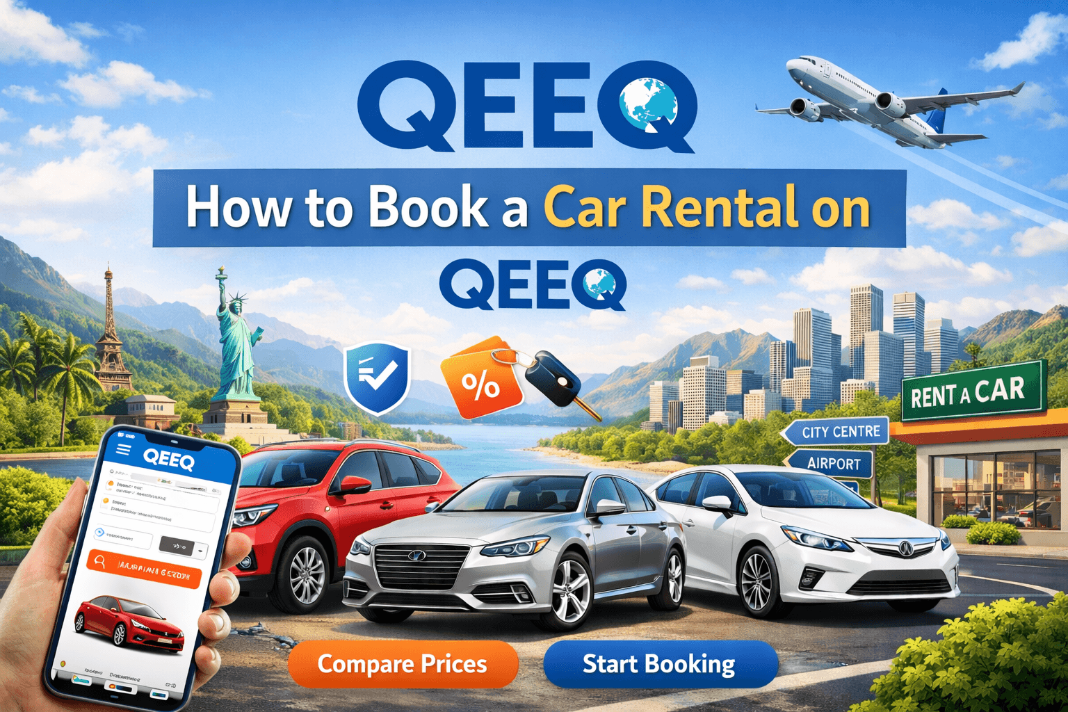How to Book a Car Rental on QEEQ
