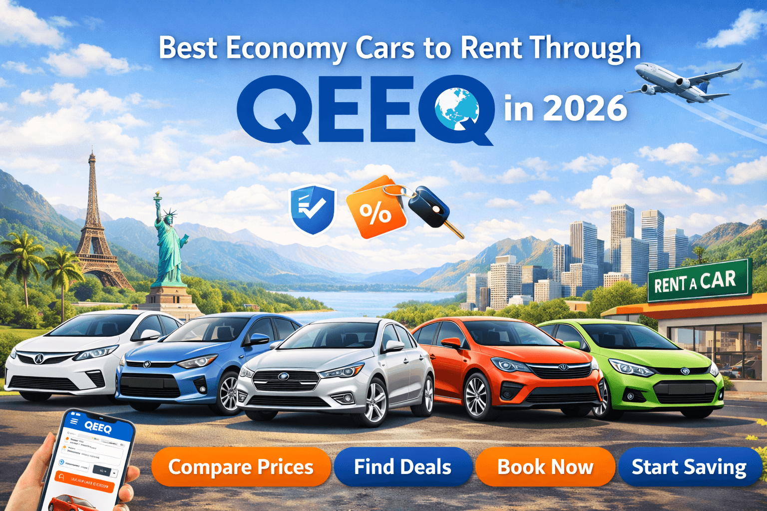 Best Economy Cars to Rent Through QEEQ in 2026
