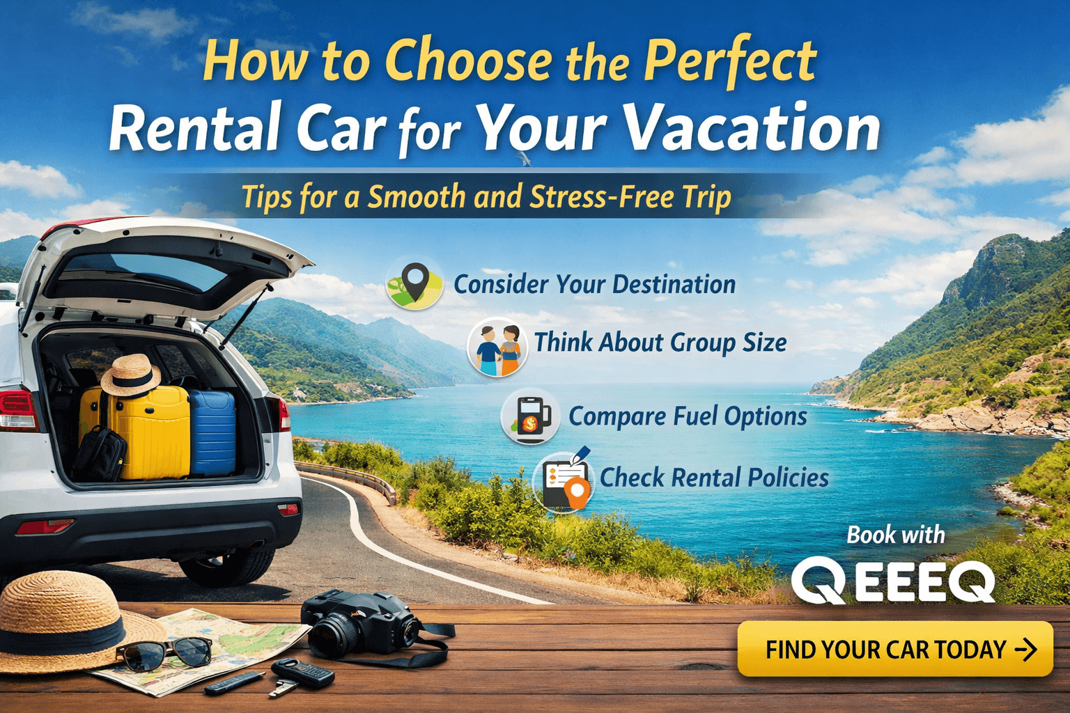 How to Choose the Perfect Rental Car for Your Vacation