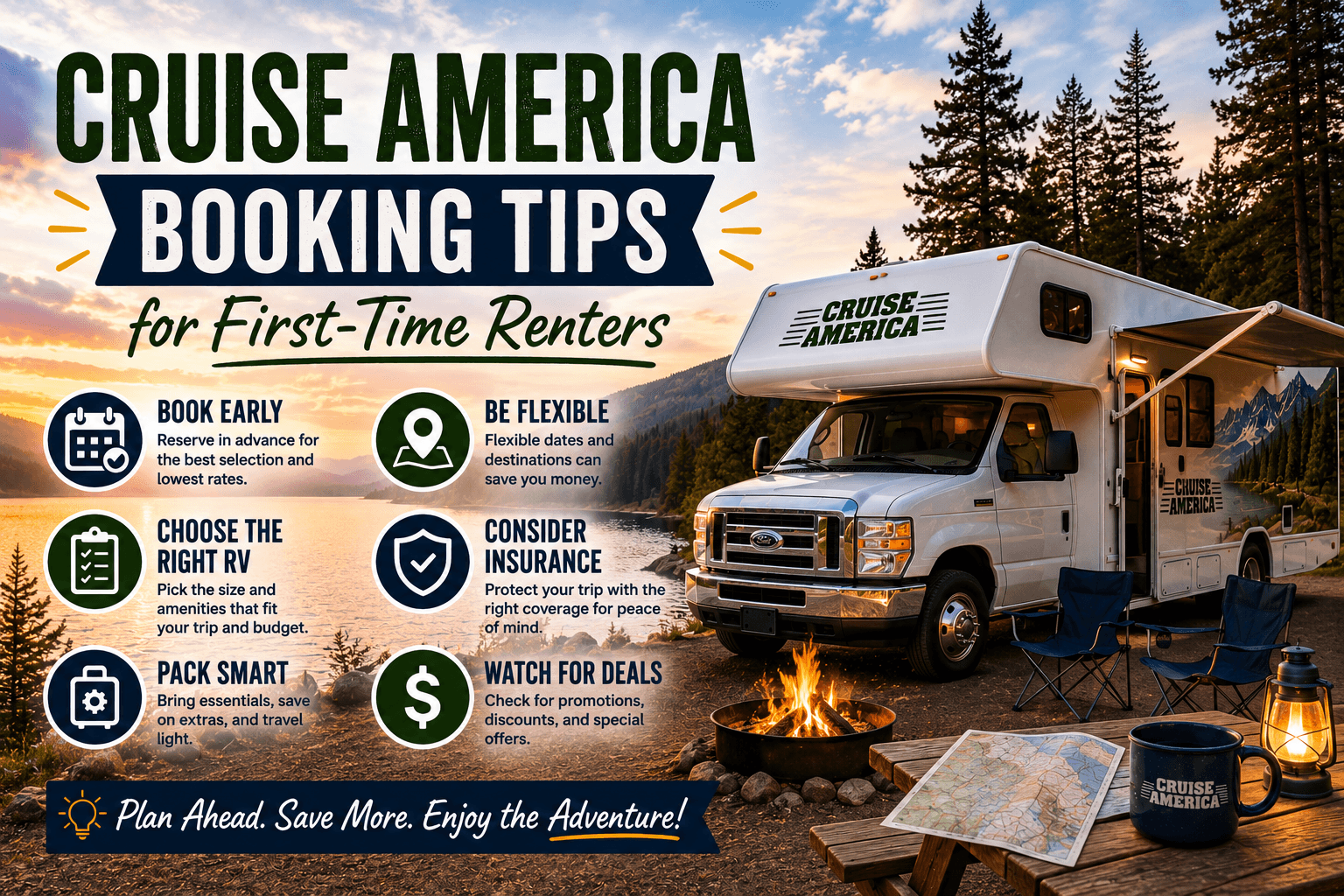 Cruise America Booking Tips for First-Time Renters