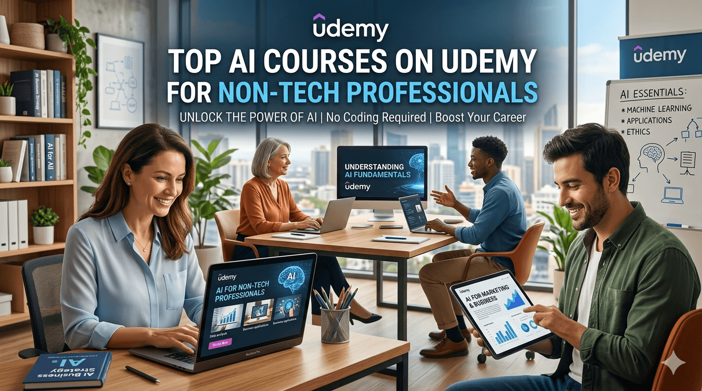 Top AI Courses on Udemy for Non-Tech Professionals