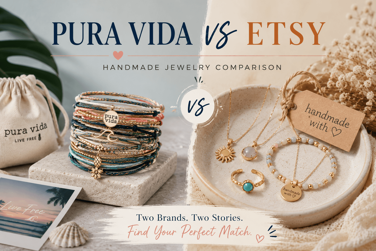 Pura Vida vs Etsy