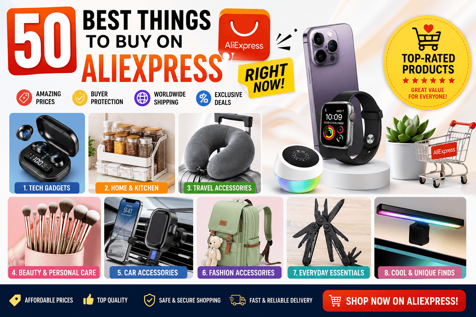 50 Best Things to Buy on AliExpress Right Now