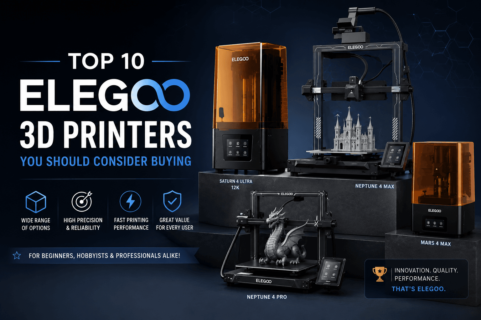 Top 10 Elegoo 3D Printers