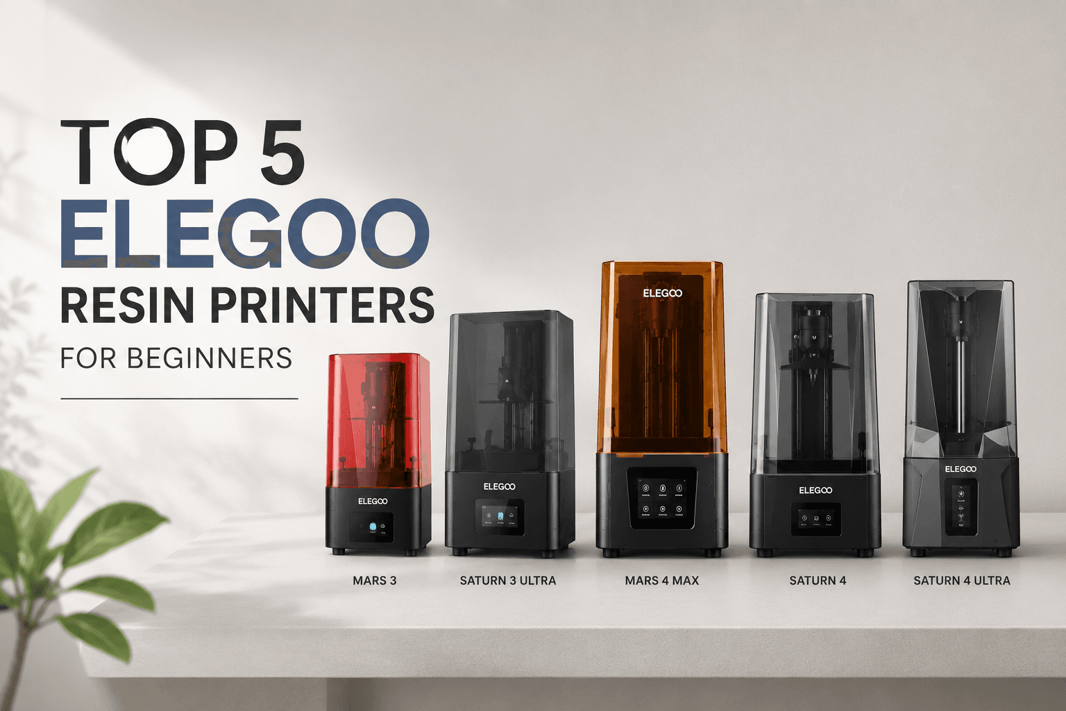 Top 5 Elegoo Resin Printers for Beginners