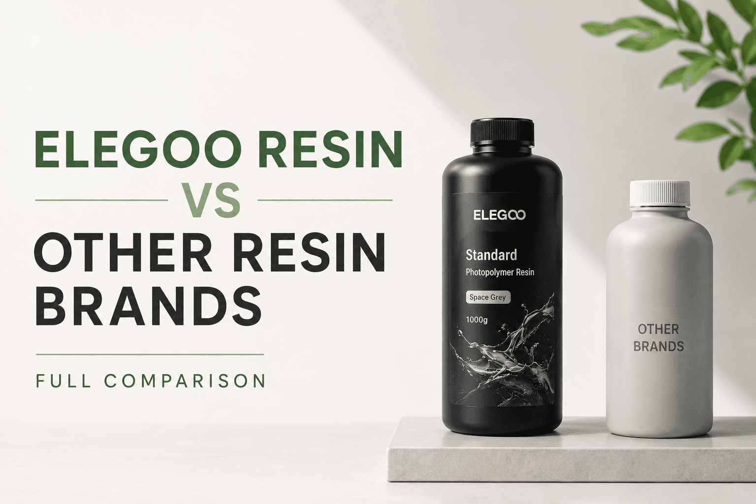 Elegoo Resin vs Other Resin Brands