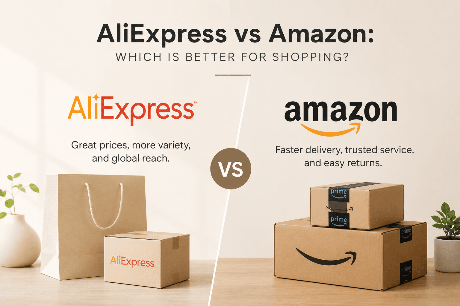 AliExpress vs Amazon Which Is Better for Shopping