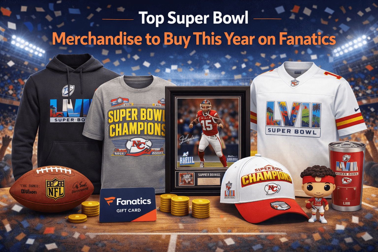 Top Super Bowl Merchandise to Buy This Year on Fanatics