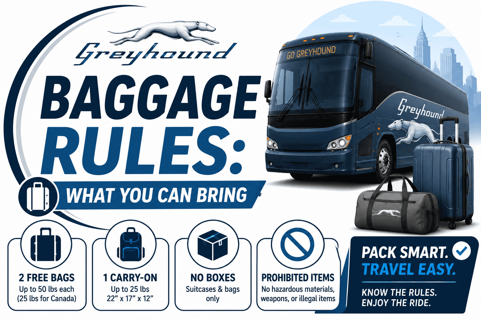 Greyhound baggage rules