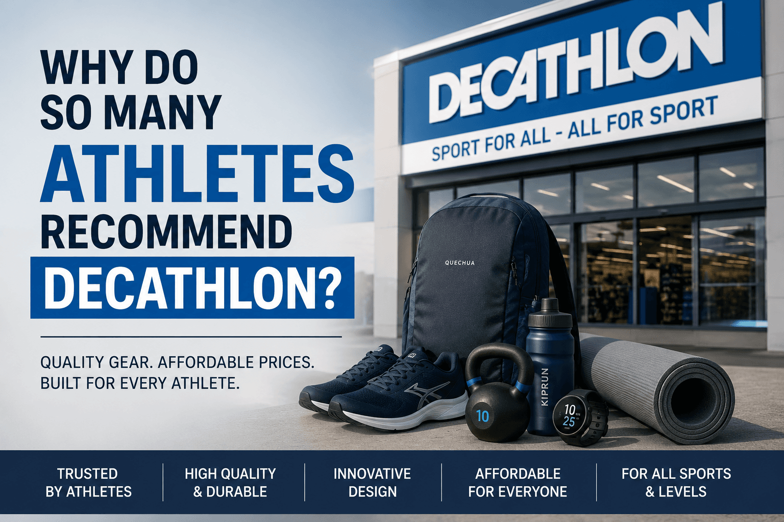 Why Athletes Recommend Decathlon