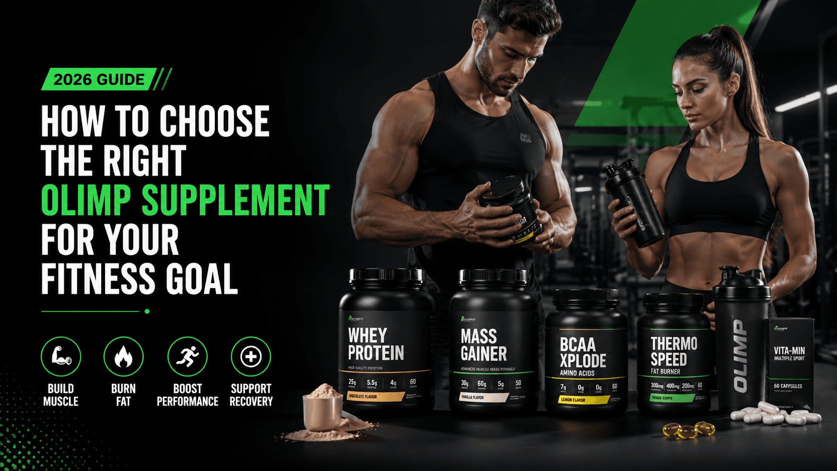 How to Choose the Right Olimp Supplement for Your Fitness Goal (2026 Guide)