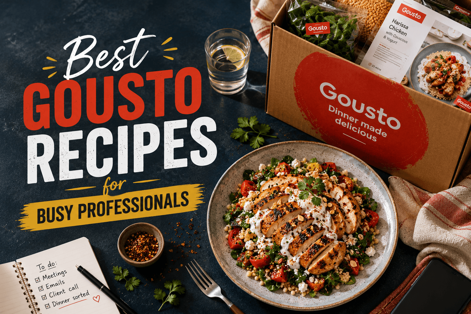 Best Gousto Recipes for Busy Professionals