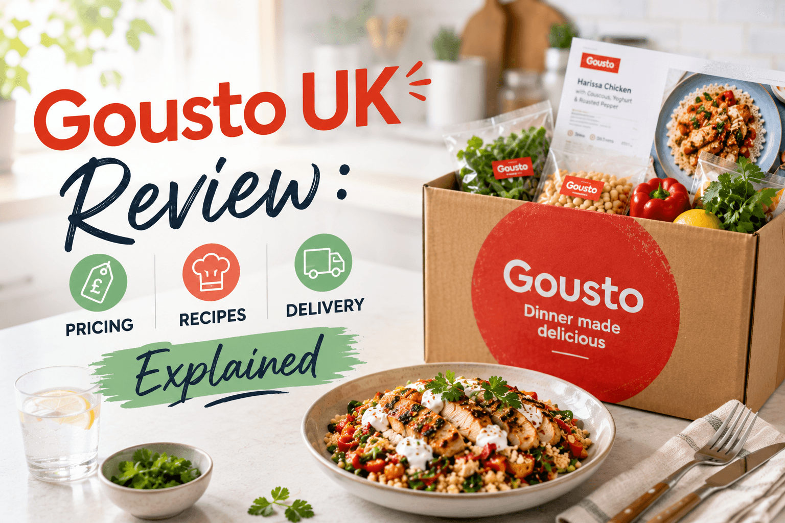 Gousto UK Review Pricing Recipes and Delivery Explained