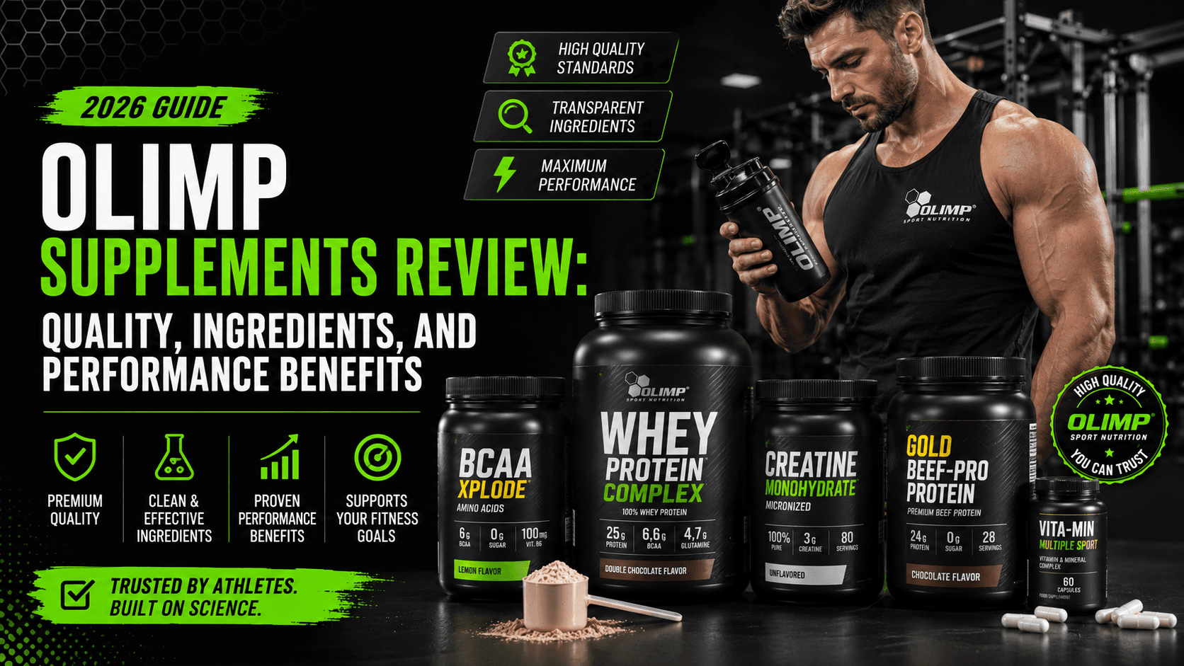 Olimp Supplements Review: Quality, Ingredients, and Performance Benefits (2026 Guide)
