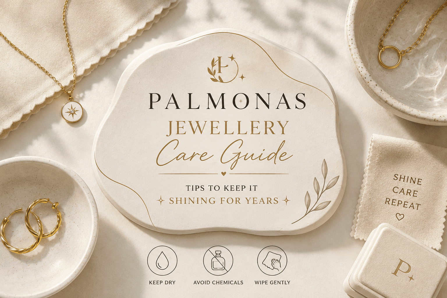 Palmonas Jewellery Care Guide: Tips to Keep It Shining for Years