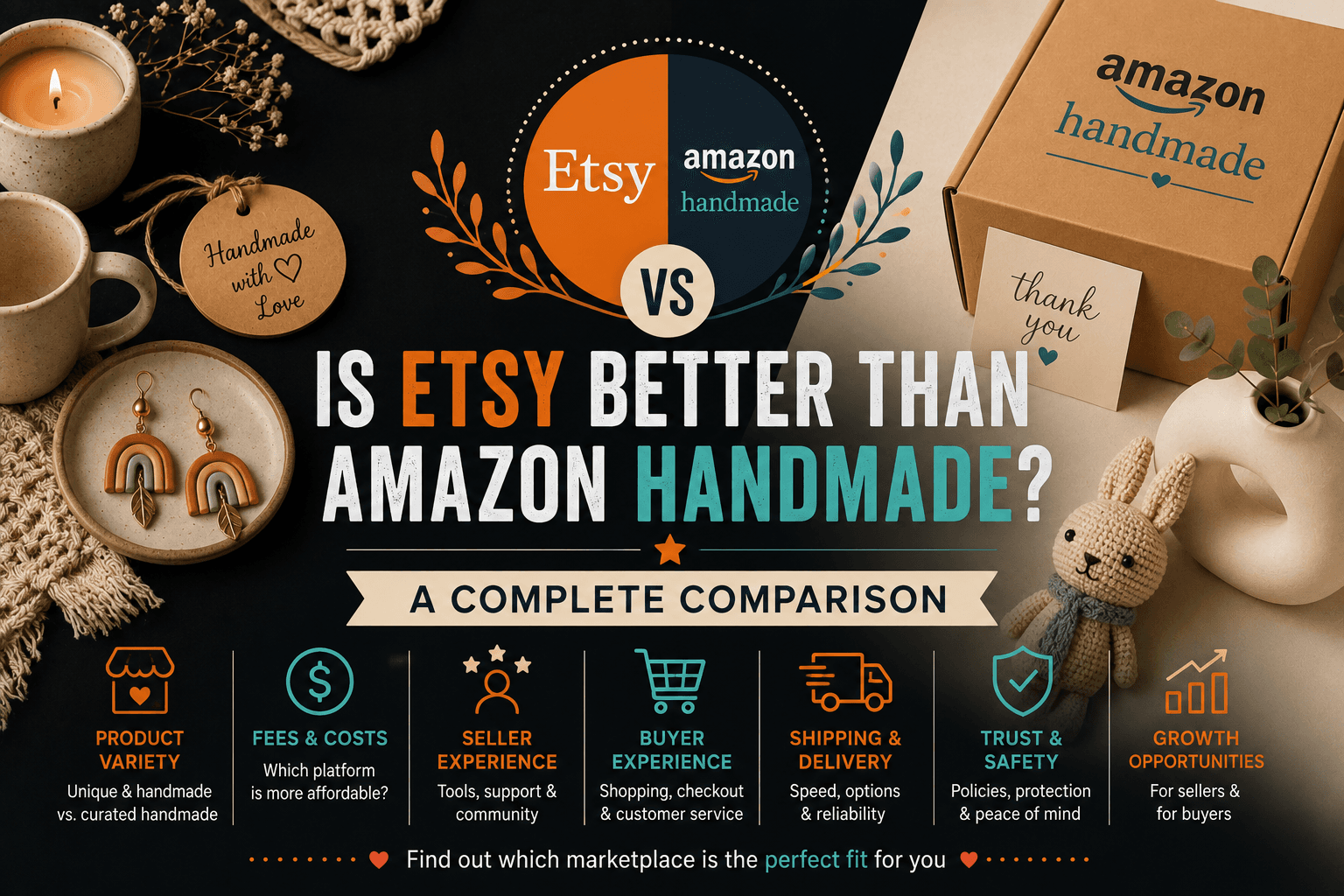 Is Etsy Better Than Amazon Handmade