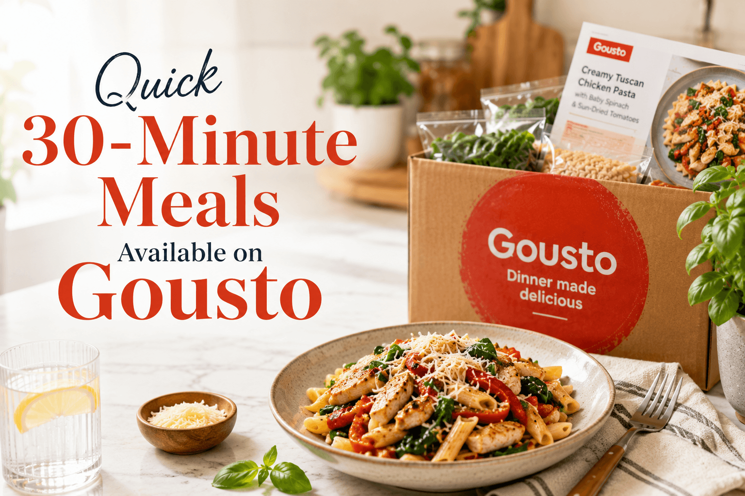 Thirty Minute Meals on Gousto