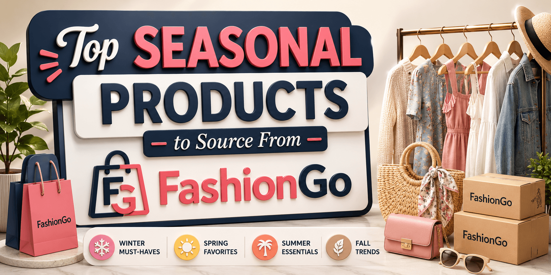 Top Seasonal Products To Source From FashionGo