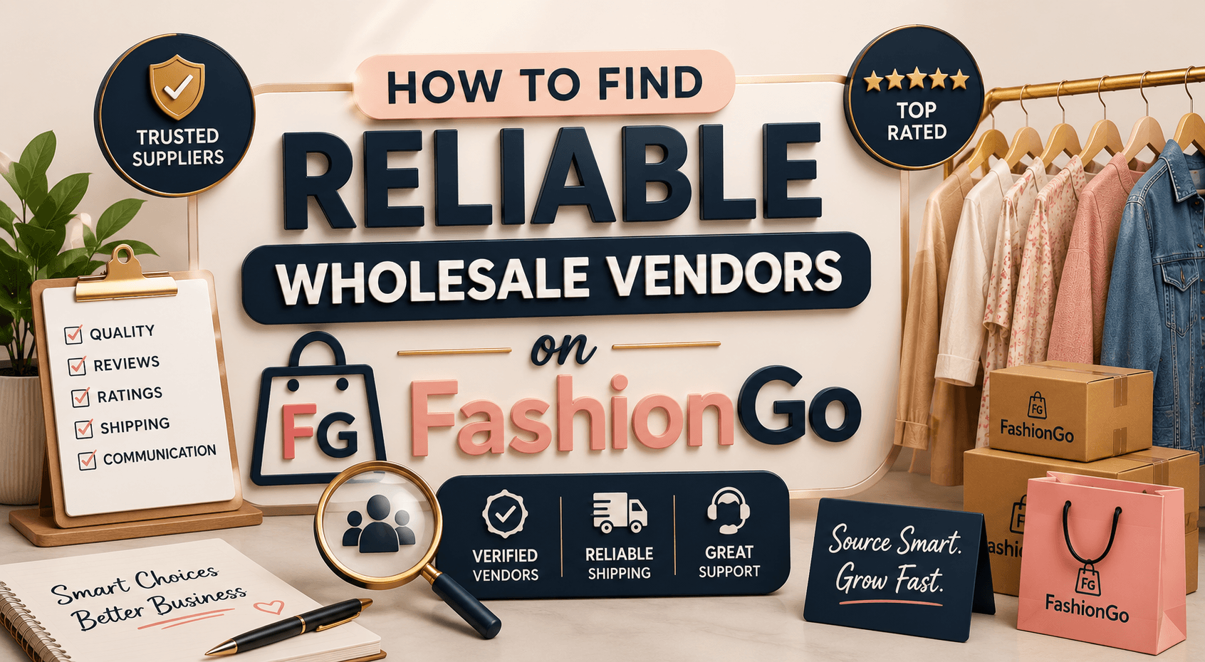 How To Find Reliable Wholesale Vendors On FashionGo