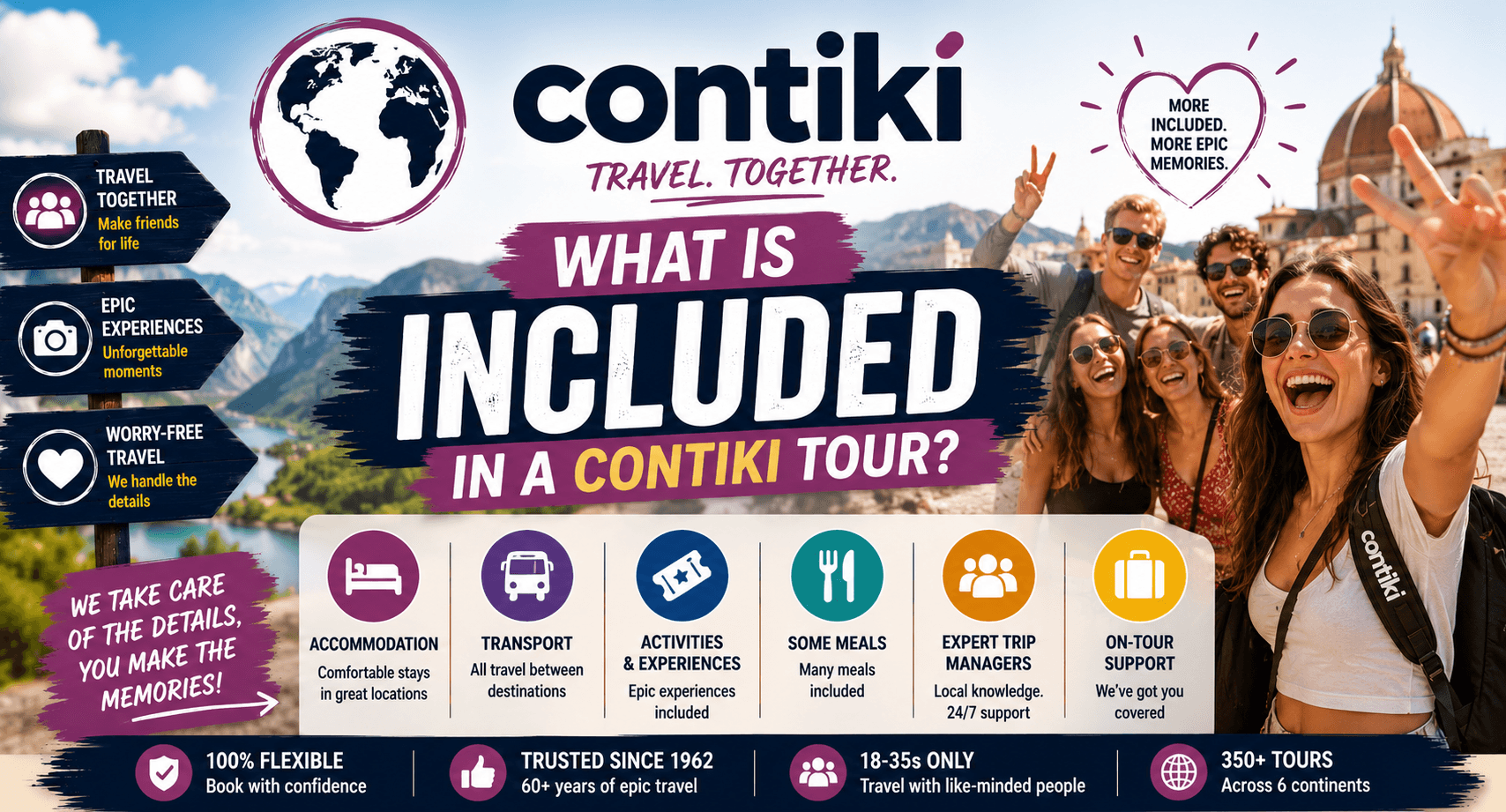 What Is Included In A Contiki Tour