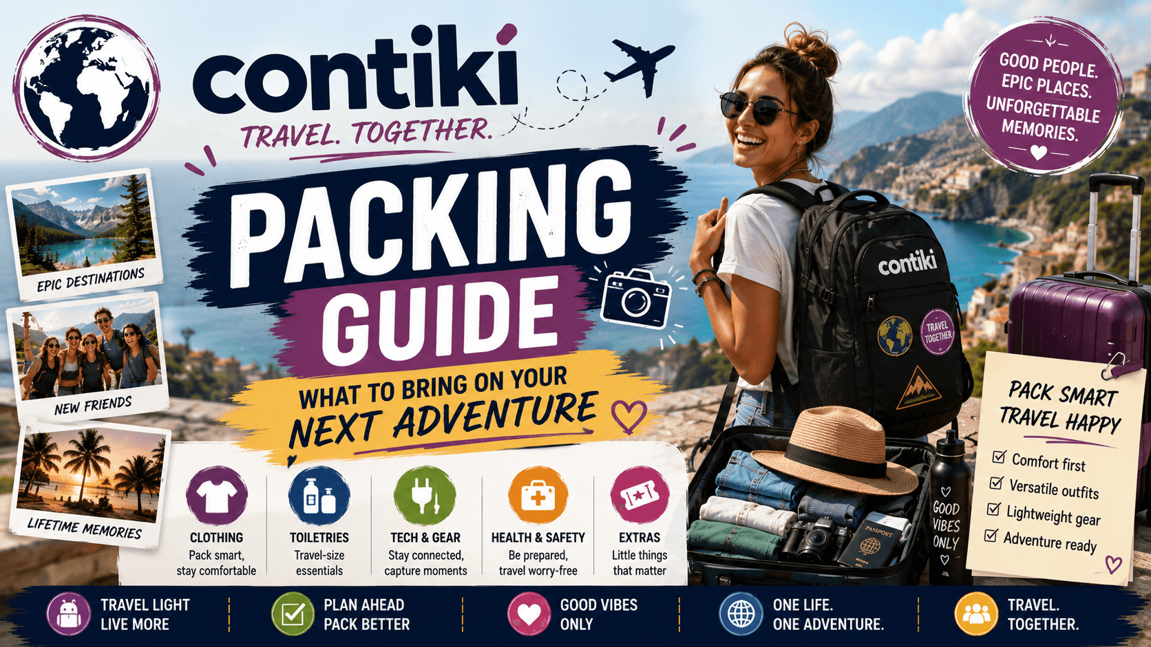 Contiki Packing Guide