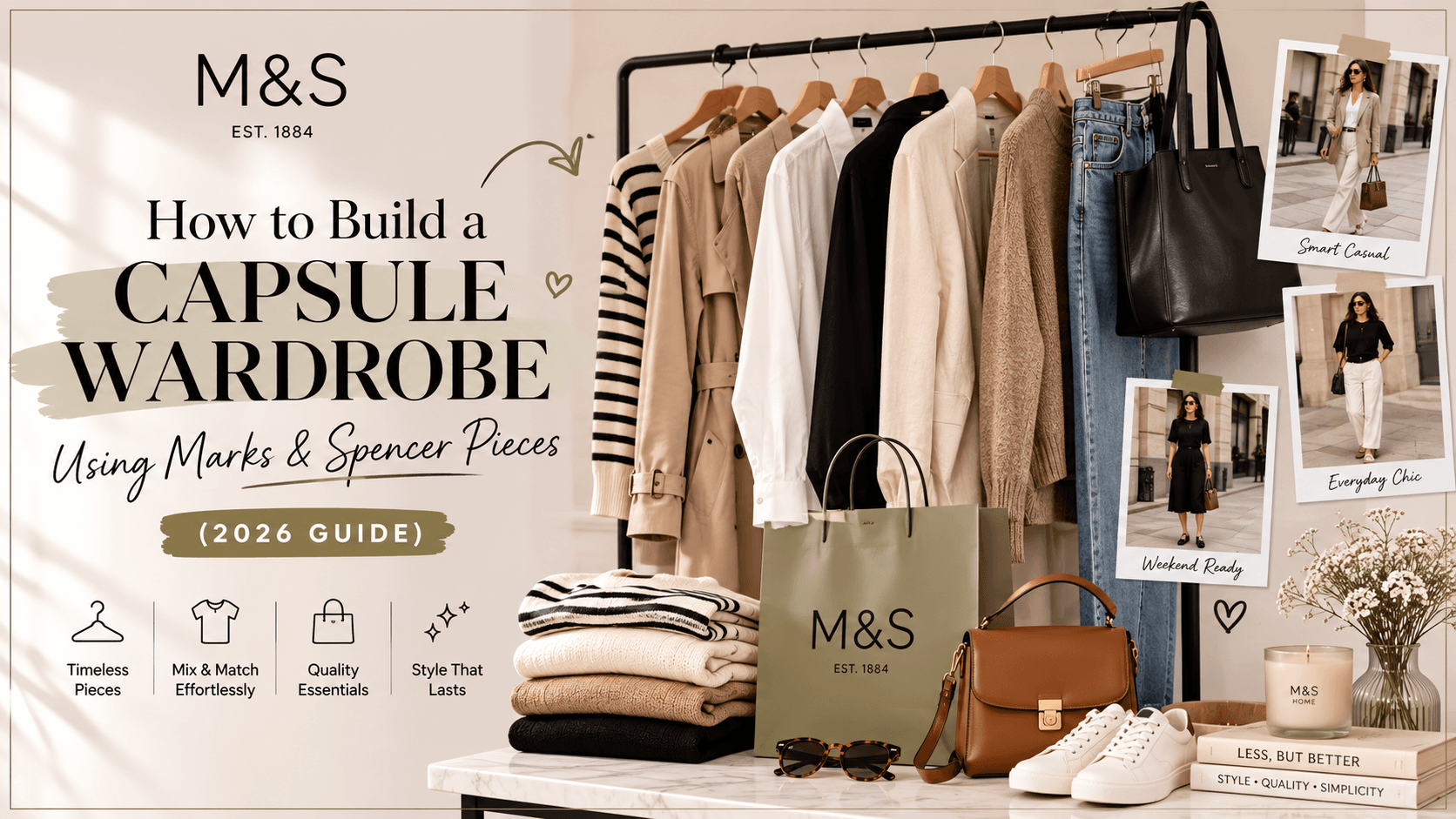 How to Build a Capsule Wardrobe Using Marks & Spencer Pieces (2026 Guide)