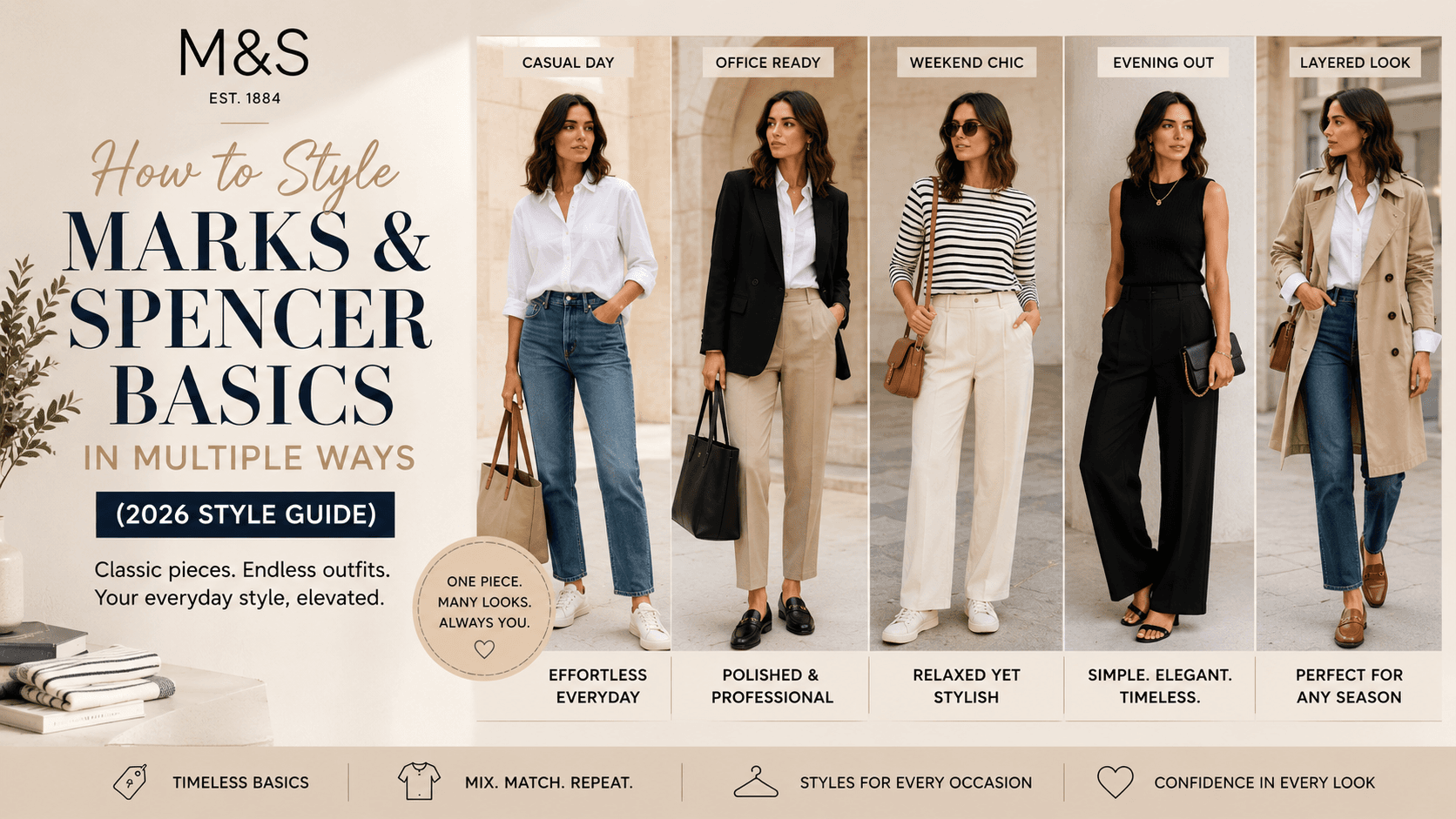 How to Style Marks & Spencer Basics in Multiple Ways (2026 Style Guide)