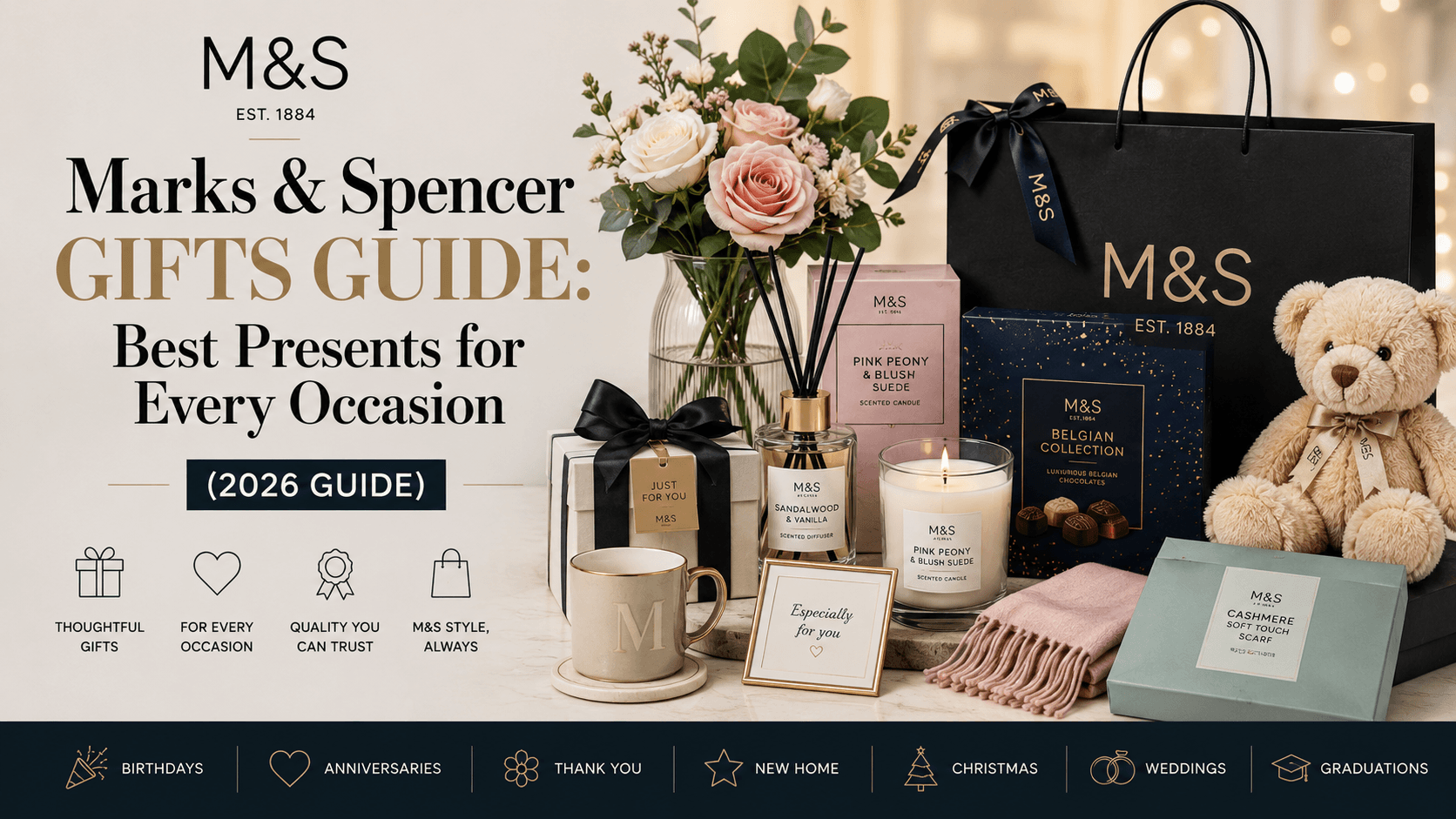 Marks & Spencer Gifts Guide: Best Presents for Every Occasion (2026 Guide)