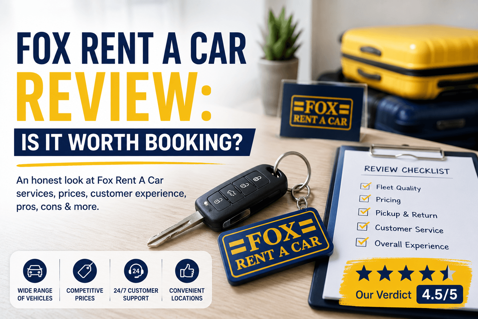 Fox Rent A Car Review