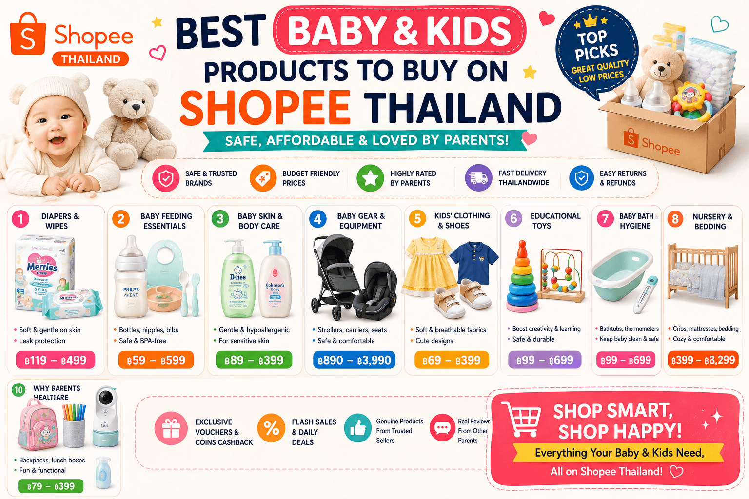 Best Baby And Kids Products To Buy On Shopee TH