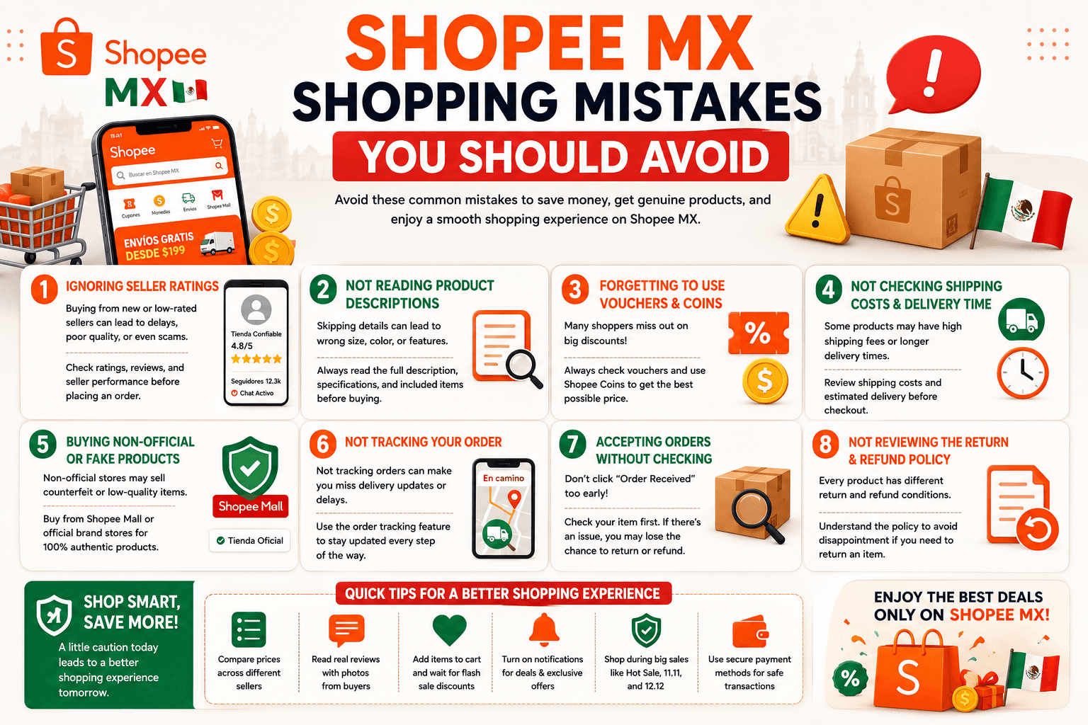 Shopee MX Shopping Mistakes You Should Avoid