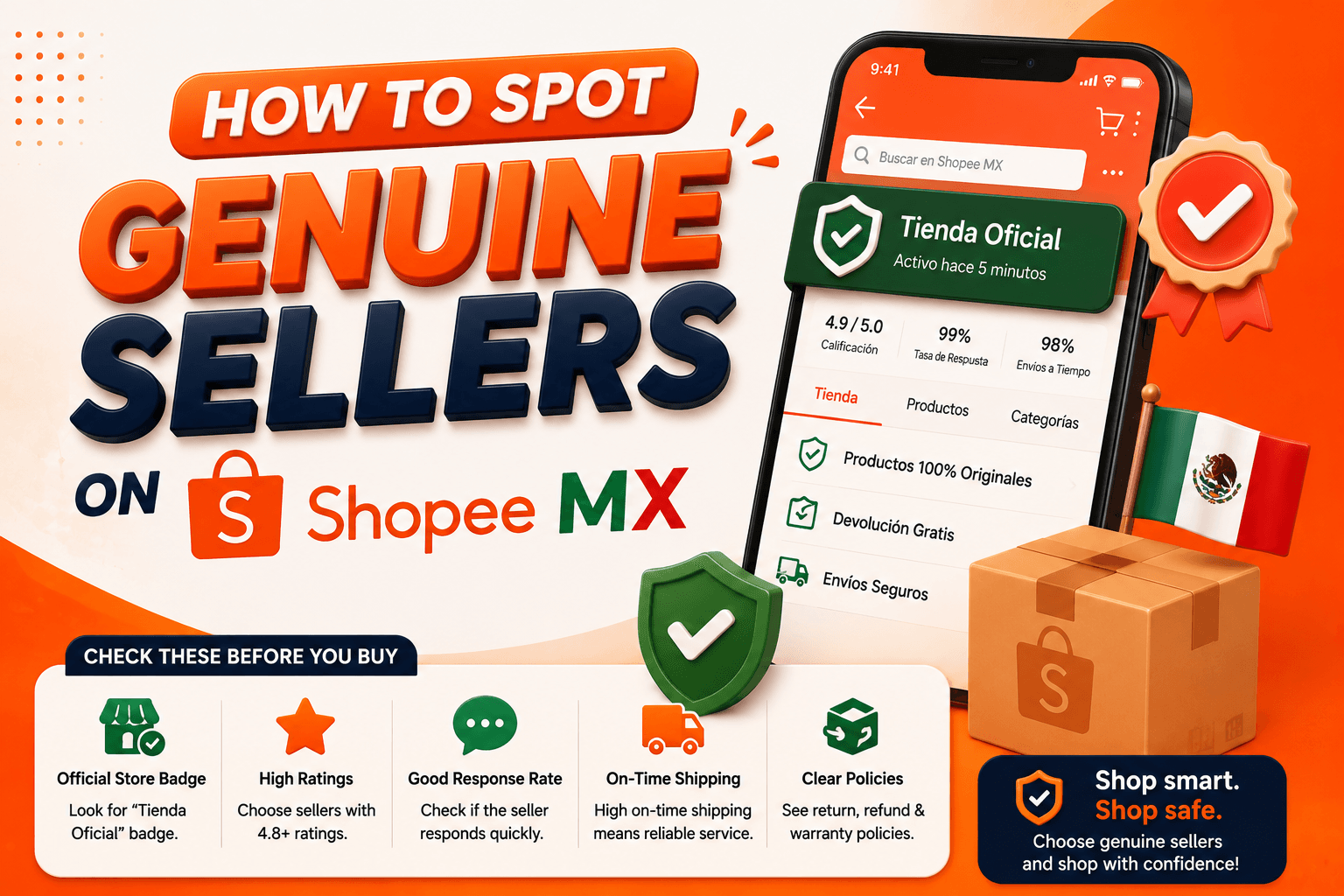 How To Spot Genuine Sellers On Shopee MX