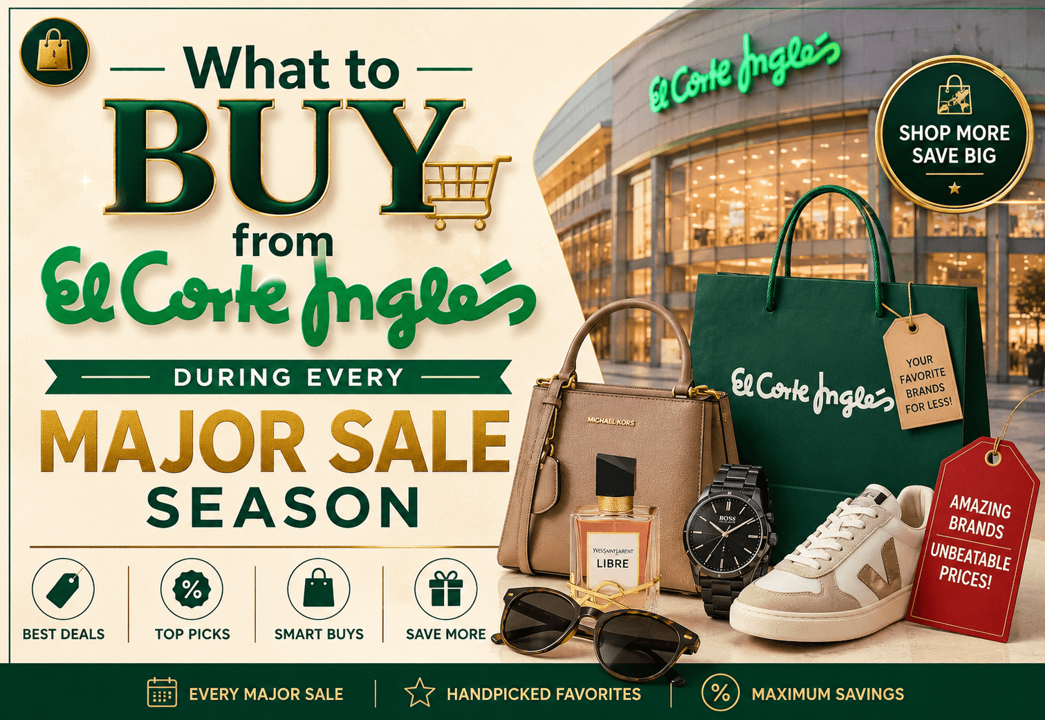 What To Buy From El Corte Ingles During Every Major Sale Season