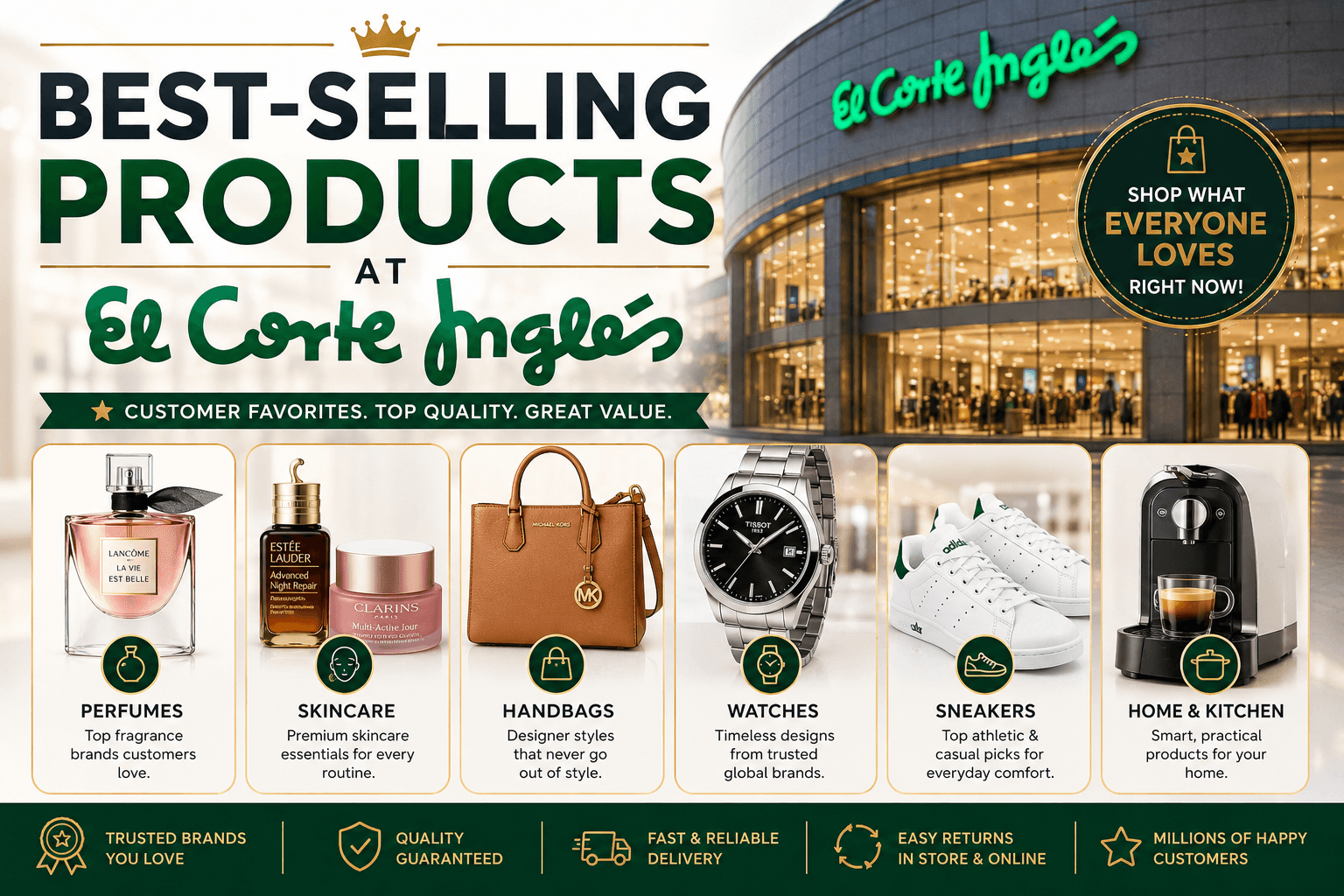 Best Selling Products At El Corte Ingles Right Now