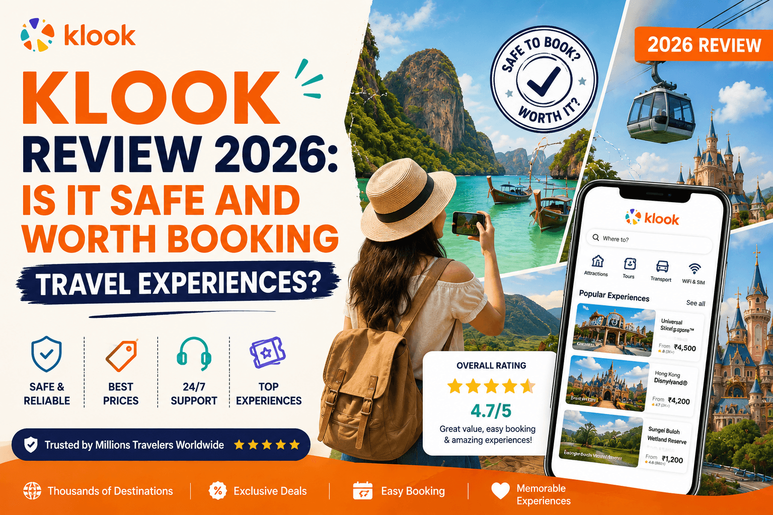 Klook Review 2026: Is It Safe and Worth Booking Travel Experiences?
